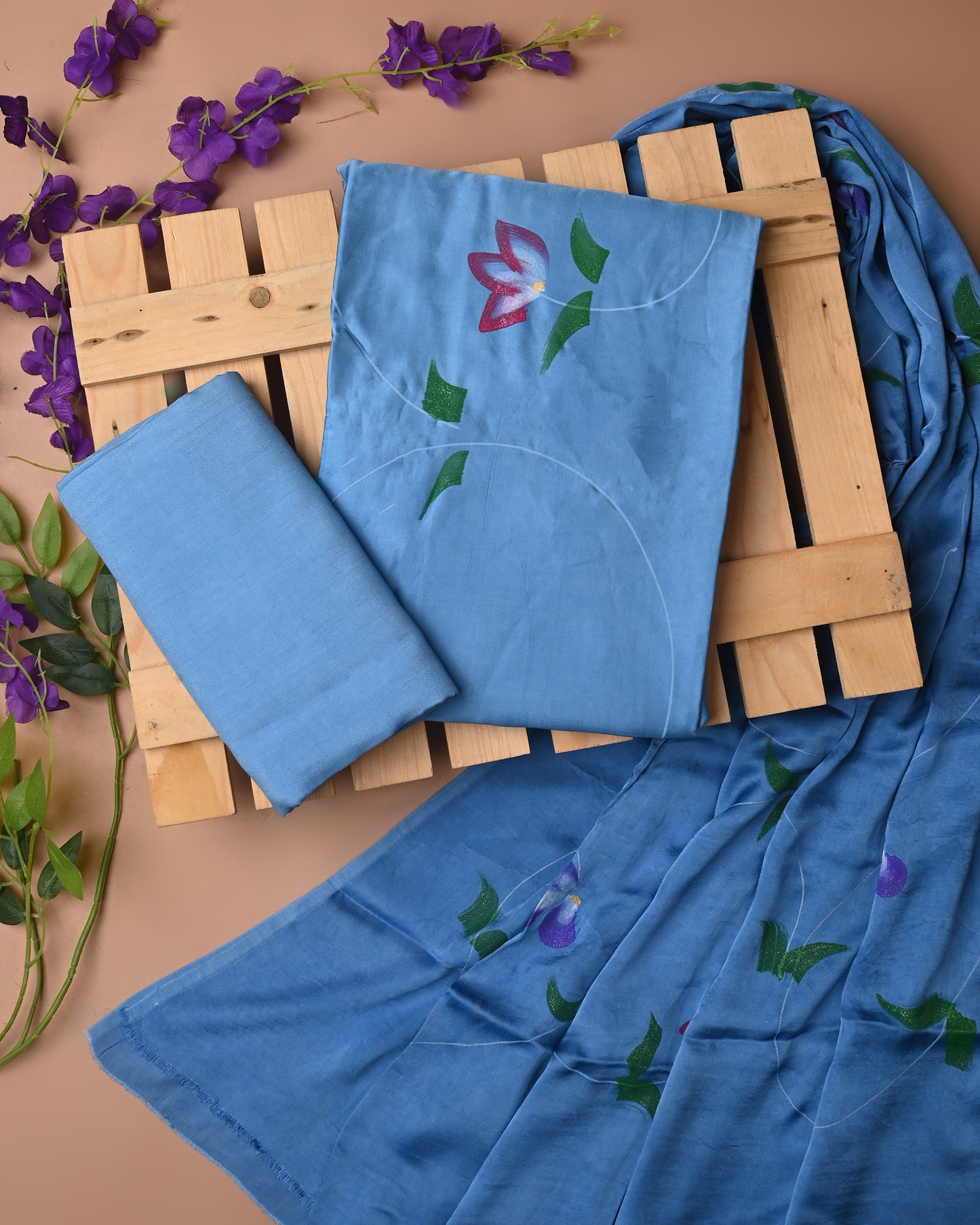 Modal Satin Suit