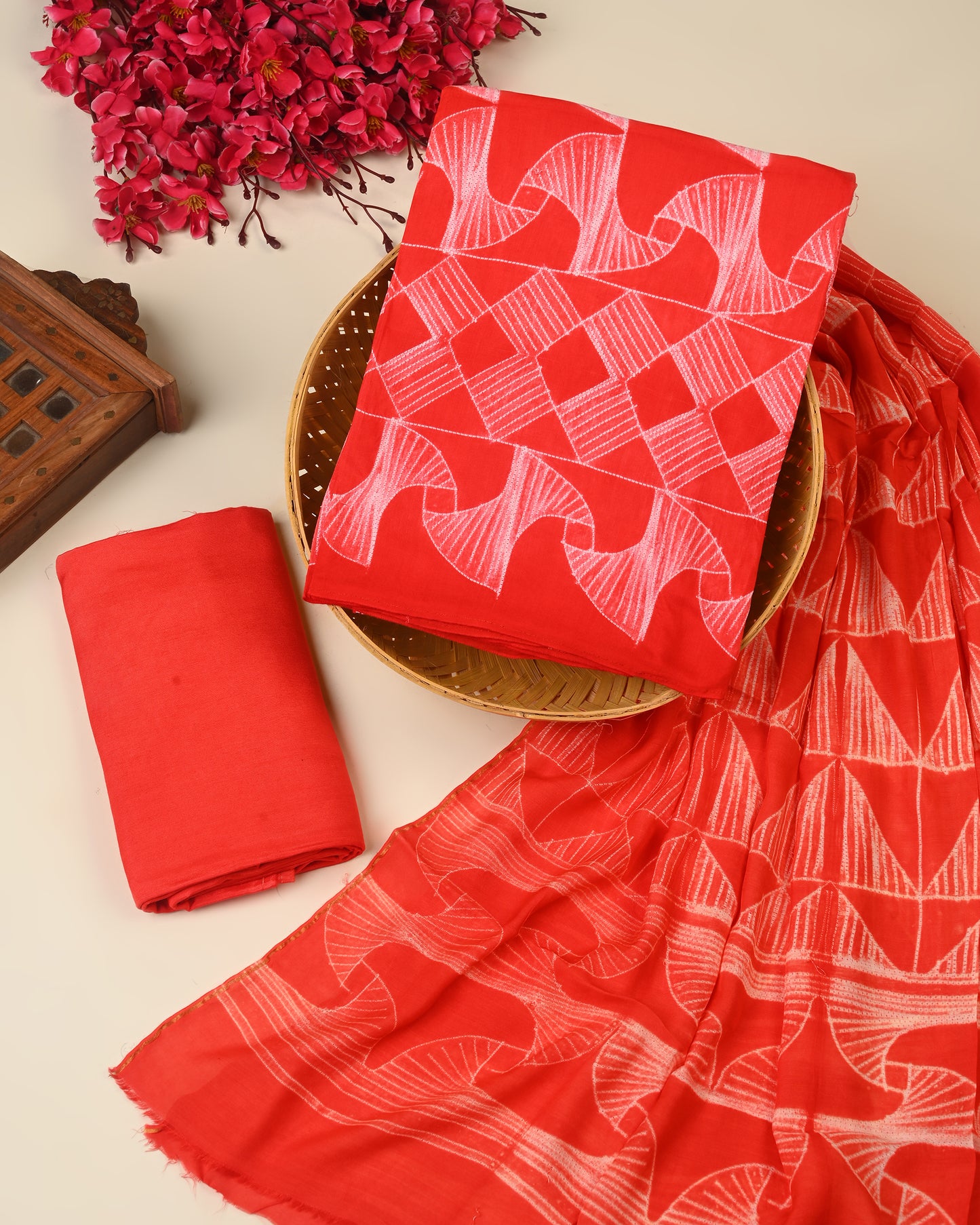 Special Shibori  Muslin Suits Sets