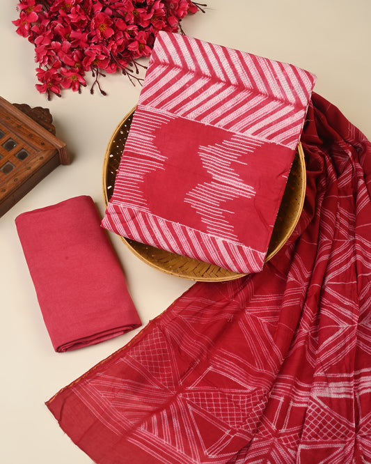 Special Shibori  Muslin Suits Sets