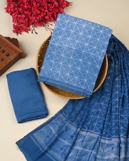 Special Shibori  Muslin Suits Sets