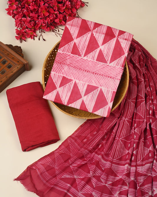 Special Shibori  Muslin Suits Sets