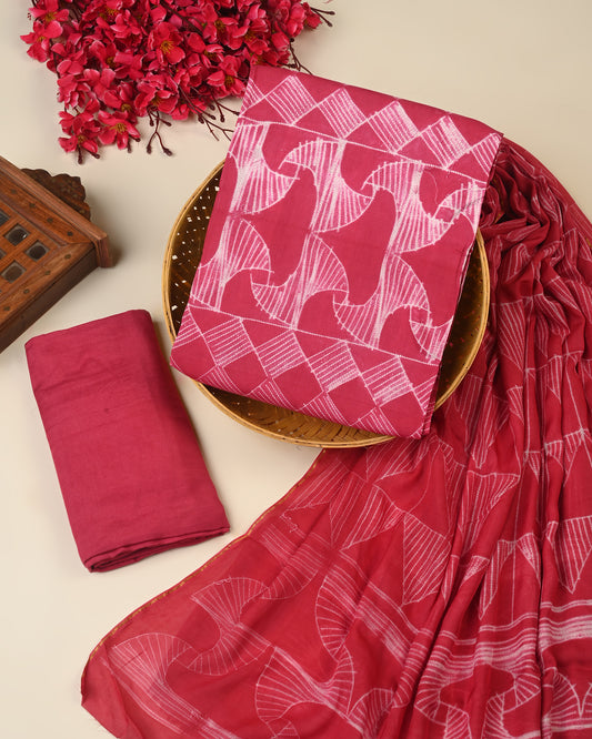 Special Shibori  Muslin Suits Sets