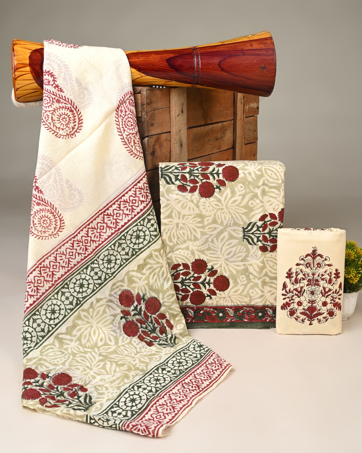 COTTON DUPATTA COTTON SUIT