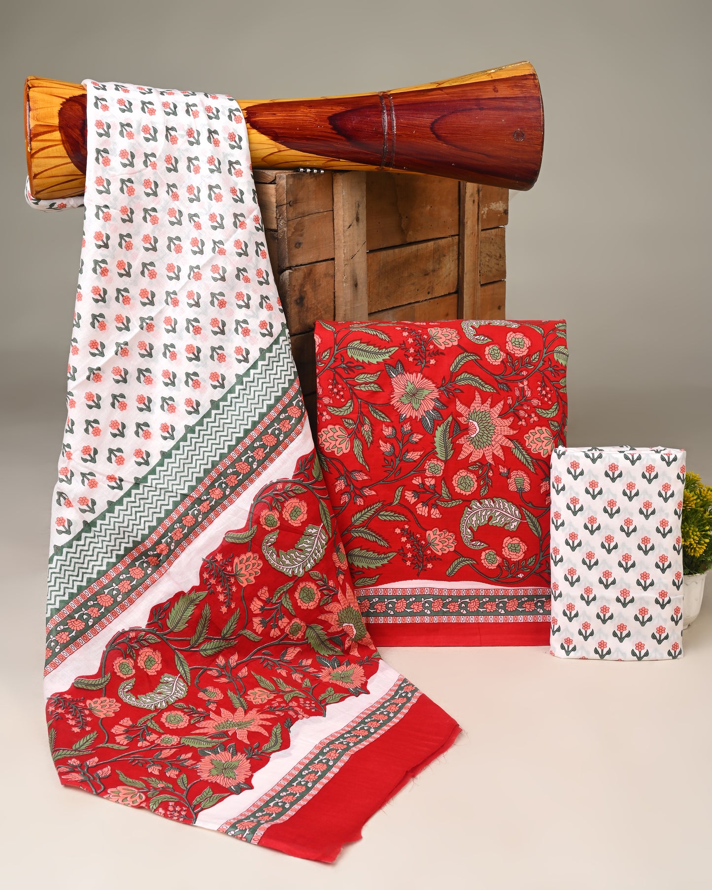 COTTON DUPATTA COTTON SUIT