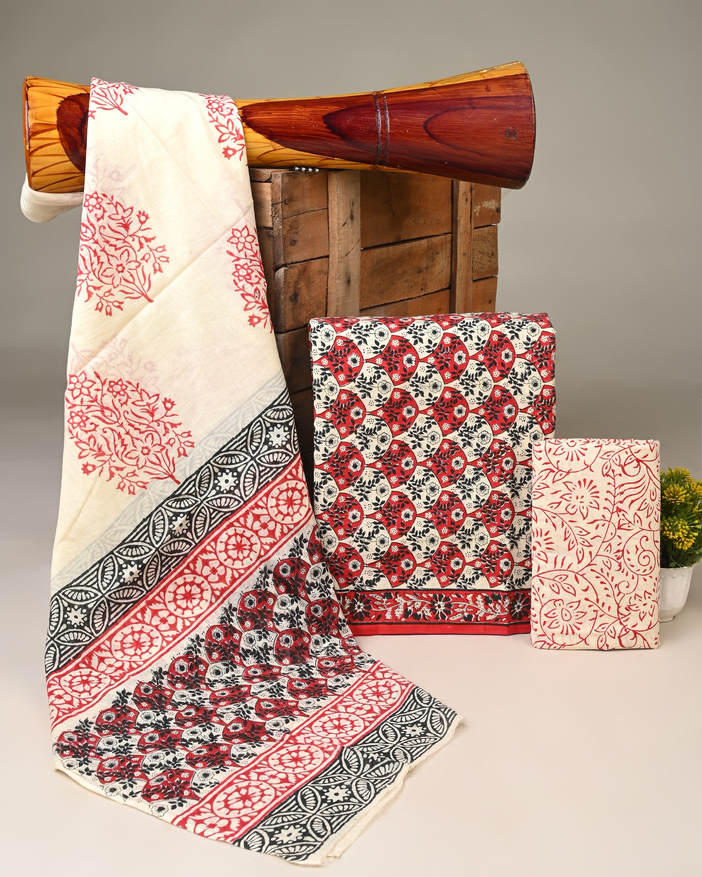 COTTON DUPATTA COTTON SUIT