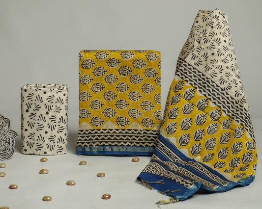 Chanderi Silk Suit Set