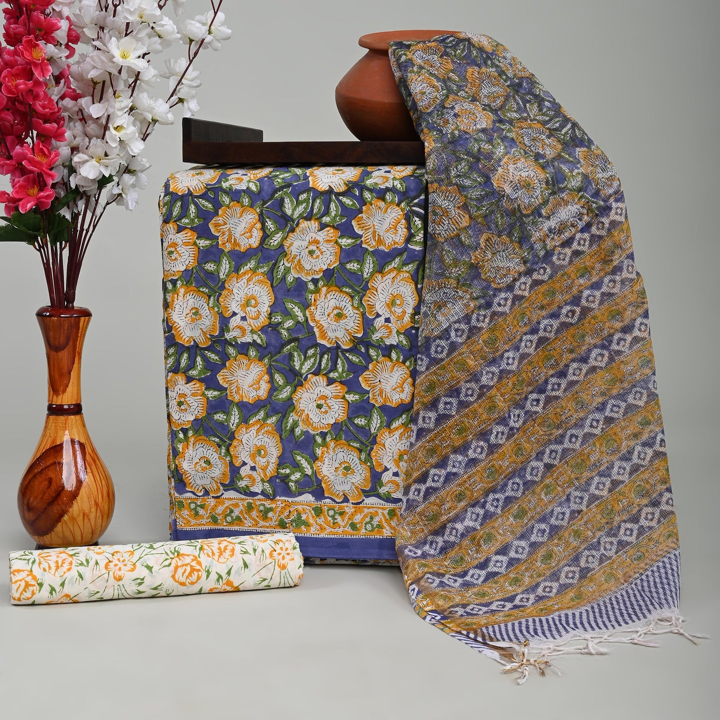 KOTA DORIYA DUPATTA COTTON SUIT