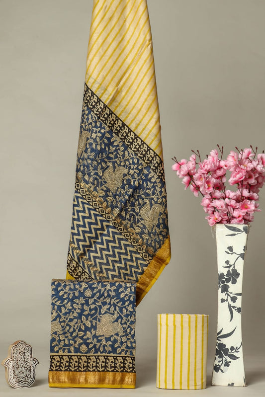 Maheshwari Silk Suit Set