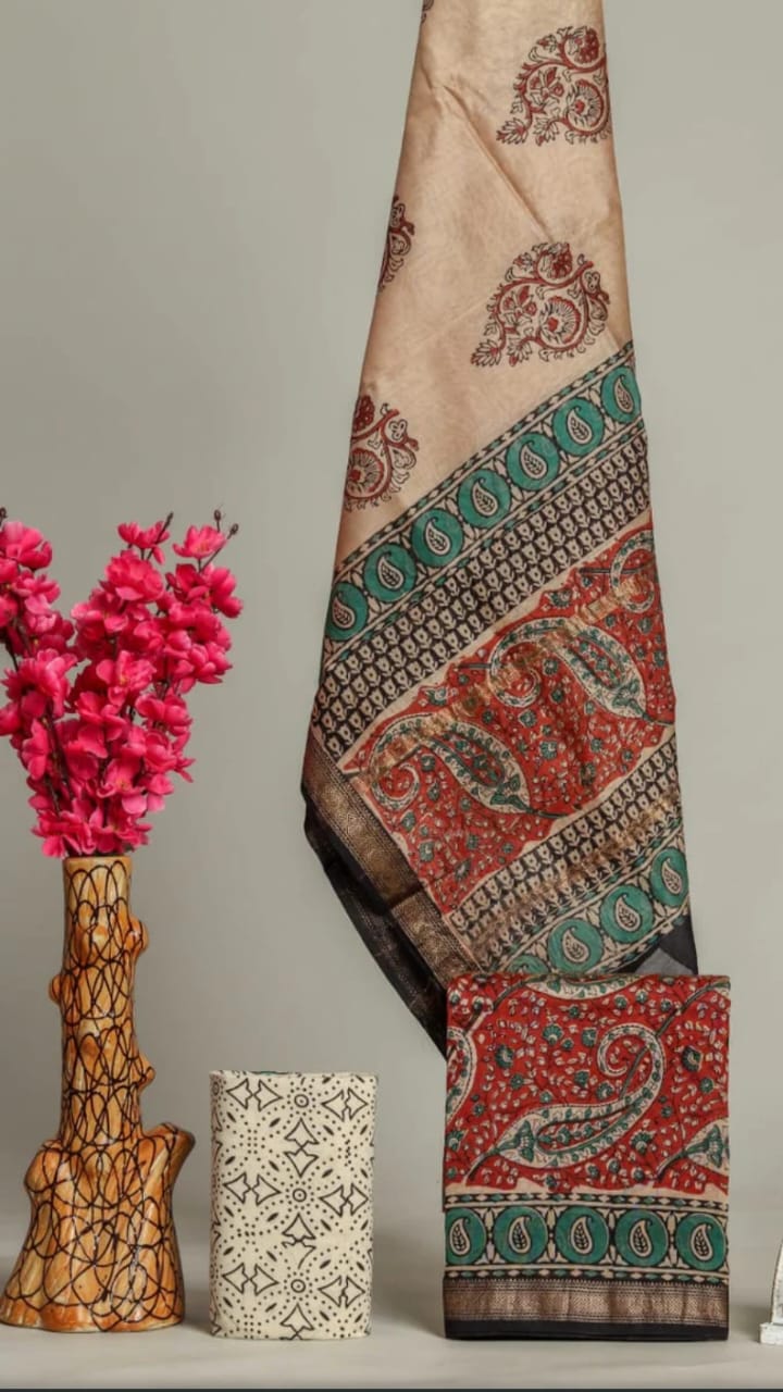 Maheshwari Silk Suit Set