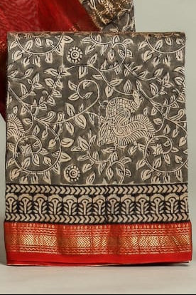 Maheshwari Silk Suit Set