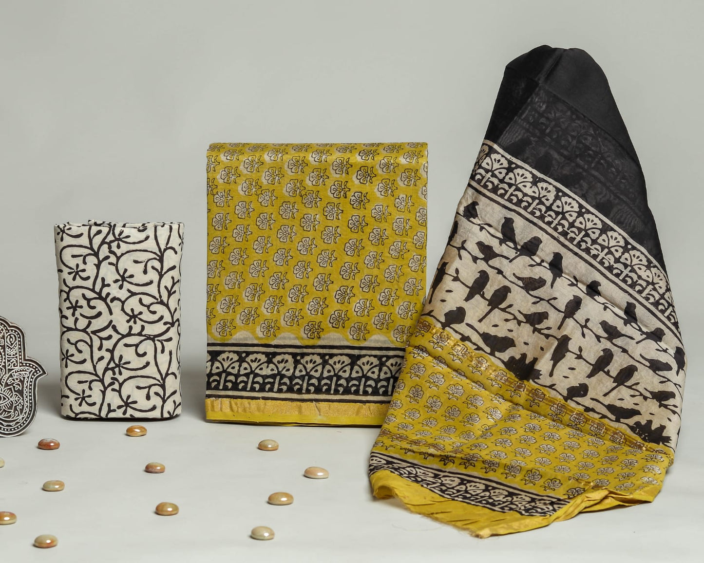Chanderi Silk Suit Set