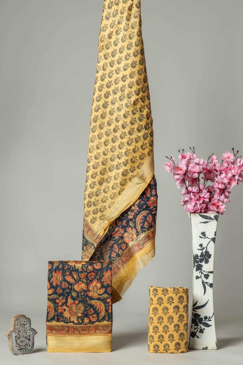 Maheshwari Silk Suit Set