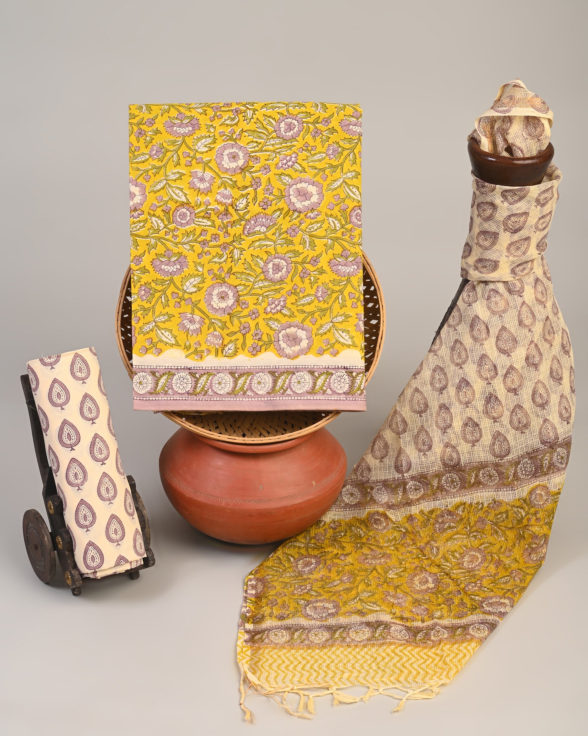 KOTA DORIYA DUPATTA COTTON SUIT main image 1