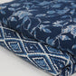 Blue unstitched printed  pure cotton fabric or dress material top and bottom set for women for dress from tanchui having sangeneri print bagru print Jaipuri print