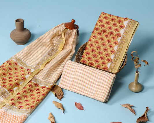 Chanderi Silk Suit Set