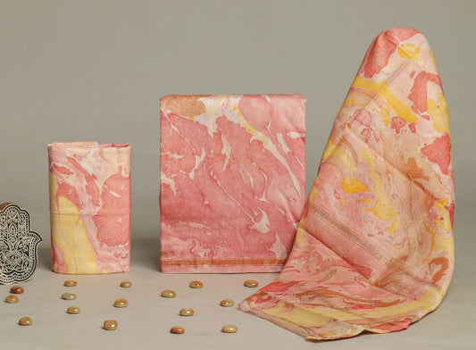 Chanderi Silk Suit Set