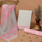 CHIFFON DUPATTA COTTON SUIT