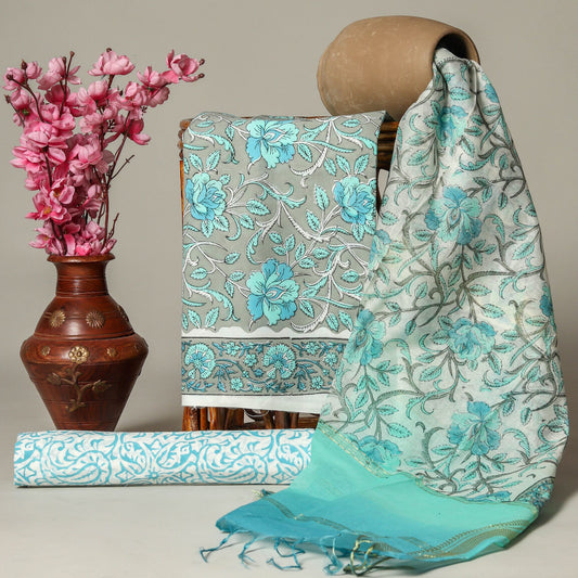 Cotton Suit With Chanderi Dupatta tanchui Cotton Suit With Chanderi Dupatta tanchui