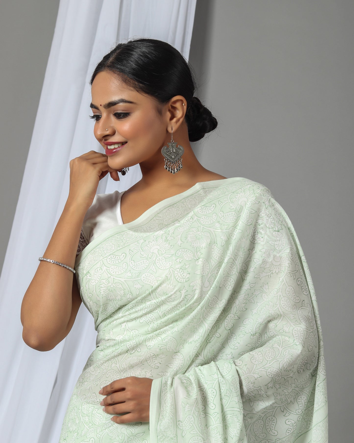 Cotton MulMul Saree
