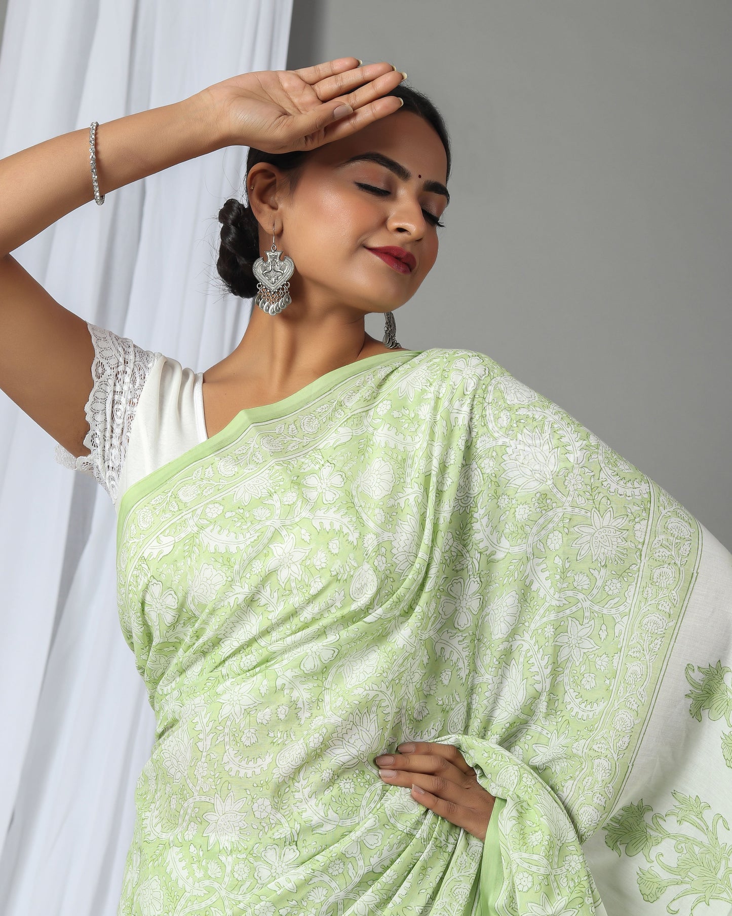 Cotton MulMul Saree
