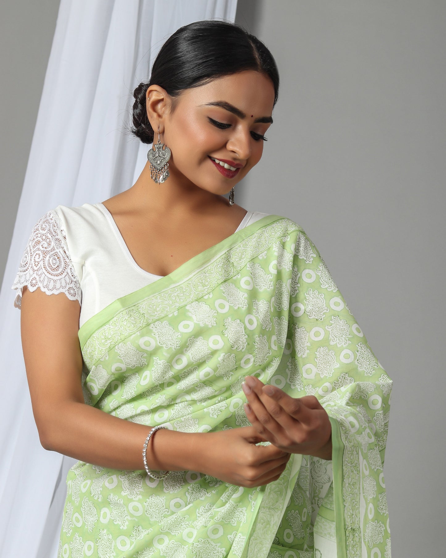 Cotton MulMul Saree